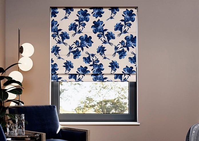 Ted Baker Midnight Garden, Blue - Roman Blind - Image 3